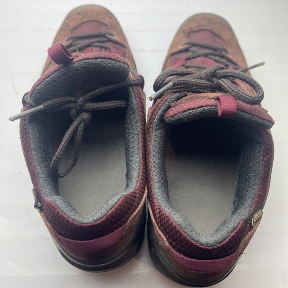 Lowa Women's Elba GTX Low Hiking Shoes - Red Size 8 US (39.5 EU) - Picture 11 of 13